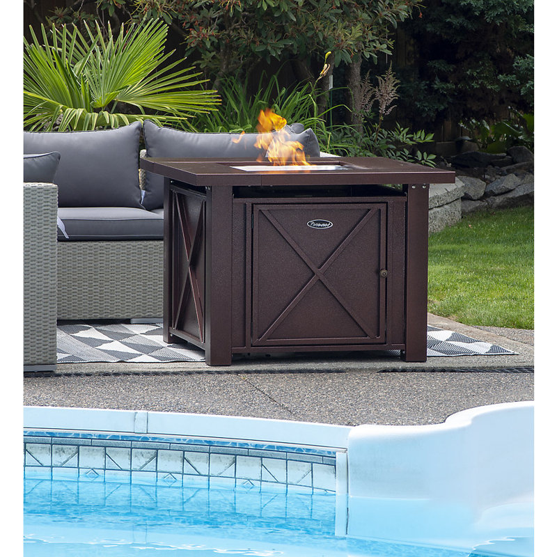 Paramount Foyer de table en aluminium au propane/gaz naturel Wayfair.ca